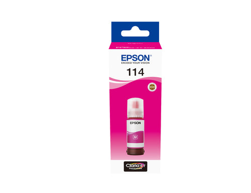 Epson 114 EcoTank ink cartridge 1 pc(s) Original Standard Yield Magenta Epson 114 EcoTank ink cartridge 1 pc(s) Original Standard Yield Magenta